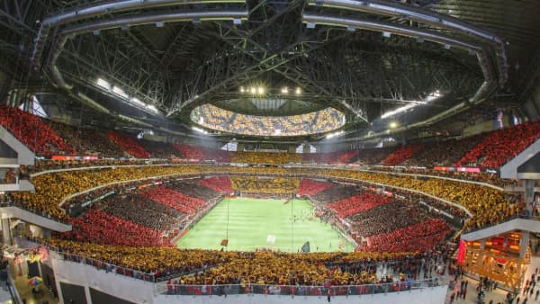 Mercedes-Benz Stadium in Atlanta
